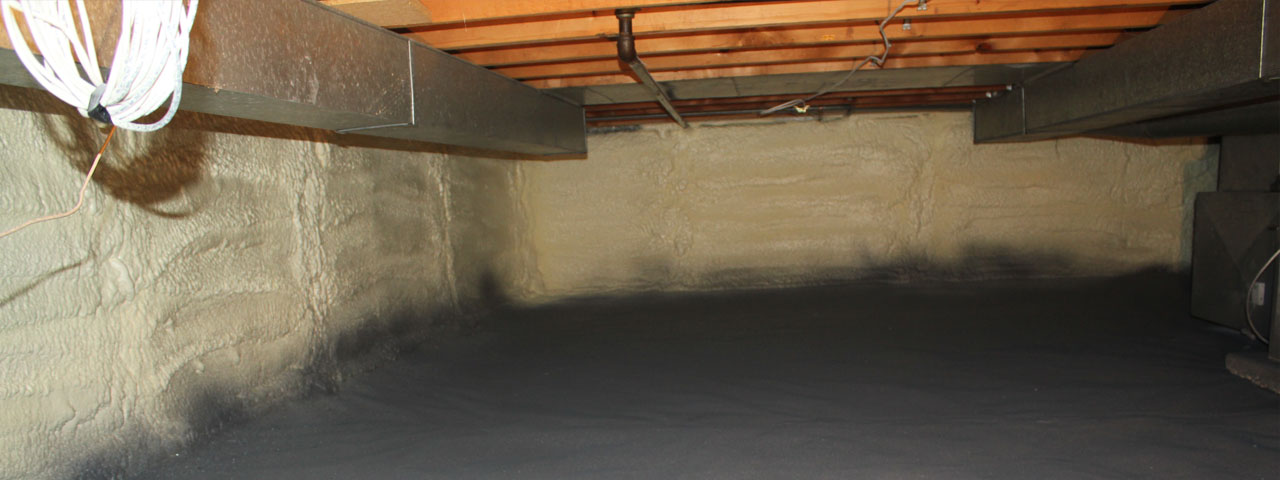 South Bend spray foam insulation for crawl spaces